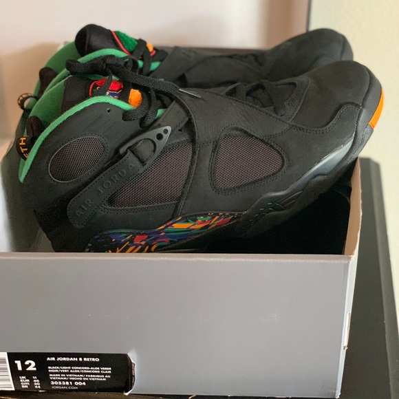 AIR JORDAN 8 RETRO “TINKER AIR RAID” ALOE-VERDE - Picture 4 of 8